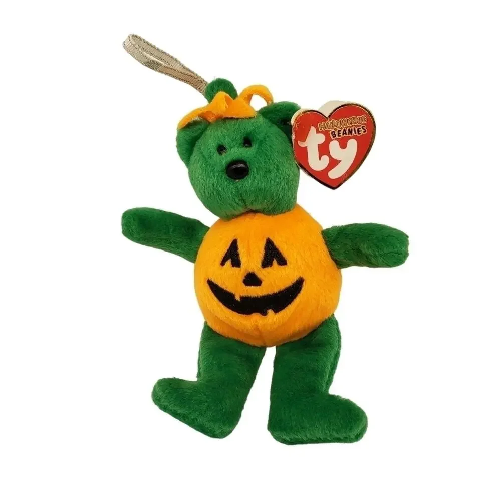 Ty Vintage Pumkin and Tricky Beanie Babies 1998
